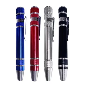 <span class=keywords><strong>Set</strong></span> obeng Mini 8 dalam <span class=keywords><strong>1</strong></span>, peralatan reparasi magnetik pena kecil, perkakas presisi kompak EDC untuk kacamata komputer - Product Image 1