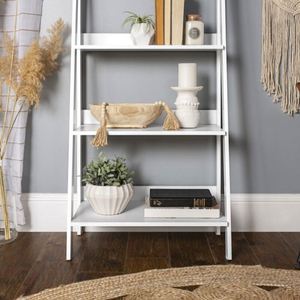 Estantería infantil <span class=keywords><strong>Montessori</strong></span> económica para el hogar, librero de madera <span class=keywords><strong>blanca</strong></span> con escalera, estantería de pared para libros para habitación infantil - Product Image 6