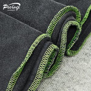 <span class=keywords><strong>Pantaloni</strong></span> Sportivi Larghi Personalizzati PEERAGE, <span class=keywords><strong>Pantaloni</strong></span> in Cotone Lavato all'Acido, Gamba Larga con Cucitura Inversa per <span class=keywords><strong>Uomo</strong></span> - Product Image 4