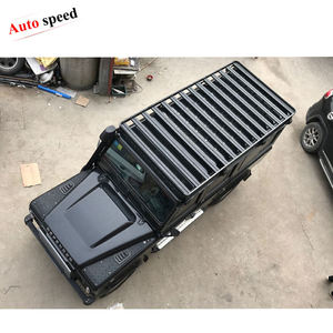 Support en aluminium pour toit plat, en Alum, pour Land Rover Defender 90 - Product Image 4