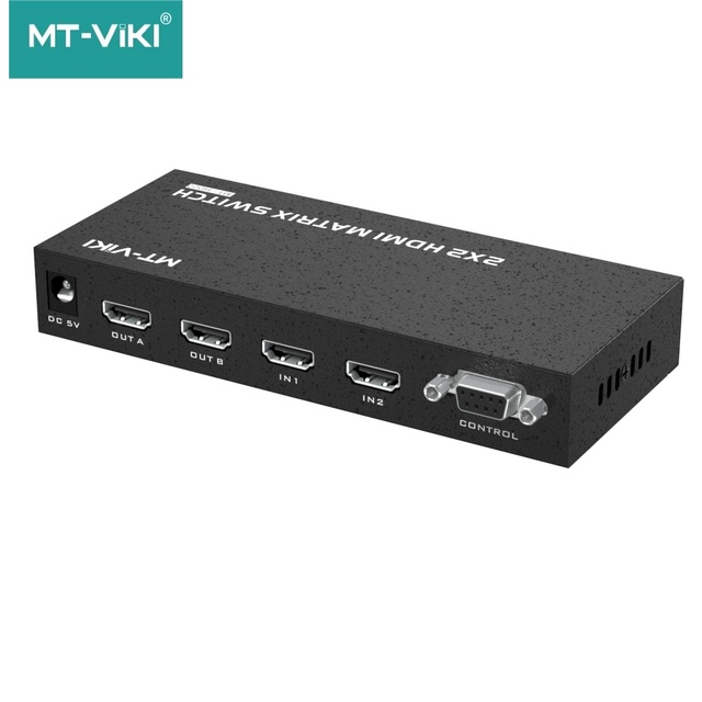 4K30Hz 2X2 Ports 2 in 2 Out Remote Rs232 Control Hdmi Switch Matrix Seamless Switching