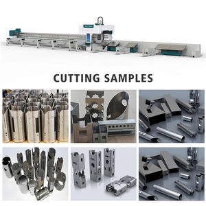 เครื่องตัดเลเซอร์ไฟเบอร์โลหะแบบท่อ 3 มิติ ความเร็วสูง 1500W-6000W จากโรงงานจีน รองรับการโหลดอัตโนมัติ AI/BMP ได้รับการรับรองมาตรฐาน CE - Product Image 4