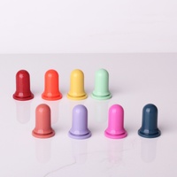 Tétine colorée personnalisée en caoutchouc de silicone de 18mm couvercles de flacons compte-gouttes en verre vides bouchons de bouteilles fermetures pour huile essentielle cosmétique