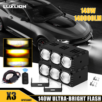 Projecteurs avant en aluminium Senlo X3, feux auxiliaires de nuit pour Fj Cruiser, projecteur de toit, accessoires pour moto