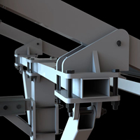 Wasserdichter Zweiachsen-Sonnentracker mit Lichtsensor, Getriebemotor, Linearantrieb, Automatische Sonnenverfolgung, Solar-Tracking-Halterung für 2 PV-Module