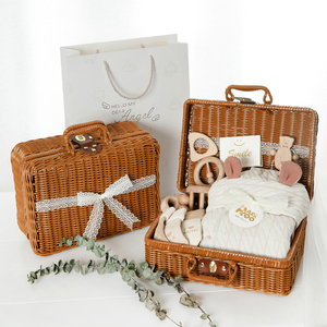 Organic Color Cotton Baby <b>Clothes</b> Set for Newborn Spring Baby Rompers Baby Gift Set <b>Box</b> - Product Image 6