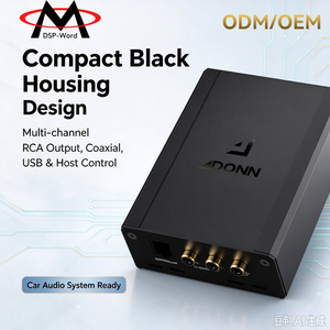 โปรเซสเซอร์เสียง DSP 4CH สำหรับรถยนต์ 200W ระบบเสียงรถยนต์ DSP โซลูชั่นครบวงจร OEM ODM รับผลิตตามสั่ง เฟิร์มแวร์แบบกำหนดเอง ซอฟต์แวร์ปรับแต่งเสียงยี่ห้อส่วนตัว - Product Image 2