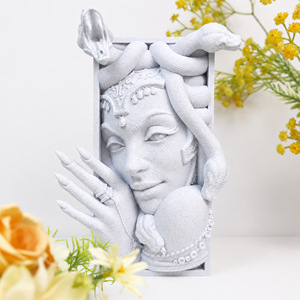 Fermalibri Medusa Incorniciato in ABS Inciso per Decorazioni di Compleanno per Adulti - Product Image 1