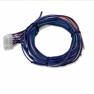 Arnés <span class=keywords><strong>de</strong></span> cableado en espiral <span class=keywords><strong>de</strong></span> seis colores personalizado, conector multipin, enchufe blanco translúcido, paquete <span class=keywords><strong>de</strong></span> cables <span class=keywords><strong>de</strong></span> doble fila para cableado interno <span class=keywords><strong>de</strong></span> concentrador <span class=keywords><strong>de</strong></span> ventiladores <span class=keywords><strong>de</strong></span> servidor - Product Image 1