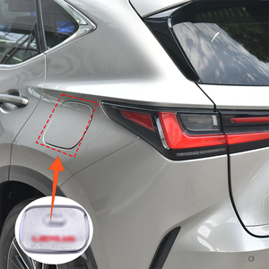 Accesorios de estilo exterior cromado ABS automotriz OEM para decoración de tapa de tanque de combustible Lexus NX <span class=keywords><strong>2022</strong></span> - Product Image 2