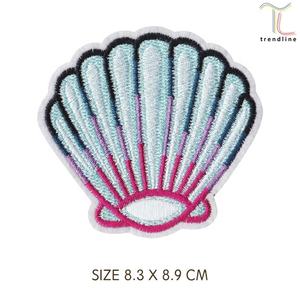 바다 세계 쉘 인어 꼬리 문어 패치 - Product Image 6