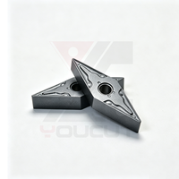 Plaquette de tournage indexable en carbure VNMG160408-MA, rayon d'angle R0.8mm, pour tournage semi-fin de l'acier inoxydable et de l'acier au carbone