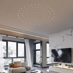 Plafonnier encastré LED commercial, en aluminium noir, IP20, 4100K, blanc neutre, AC 220V, garantie 3 ans, CRI90, dimmable - Product Image 3