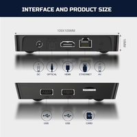 Oferta Especial X96Q Pro H313 Quad Core 1GB/2GB 8GB/16GB 4K Smart TV Box con Sistema Operativo Android 10.0 y 100M LAN