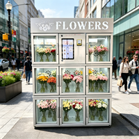 Distributeur automatique de fleurs à écran tactile haut de gamme pour hall d'exposition