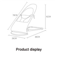 Fond antidérapant Chaise à bascule pour animaux de compagnie lit à bascule sur pied Lits d'été pour animaux de compagnie lit pour chien pliant réglable