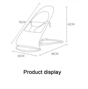 Rutsch fester Boden Schaukel stuhl für Haustiere Boden stehendes Schaukel bett Summer Pet Beds verstellbares klappbares Hunde bett - Product Image 6