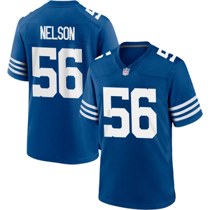 Maillot de football américain personnalisé 2026 Indianapolis – Tenues brodées pour jeunes – Vêtements de sport – Modèle alternatif Royal - Product Image 5