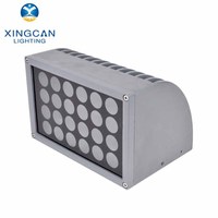 Lumière murale LED extérieure personnalisable DALI, variateur de lumière LED, aluminium, IP65, étanche, 12W, 18W, 24W, pour couloir, hôtel, villa, paysage