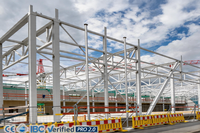 Structure en acier modulaire préfabriquée, durable et résistante aux tremblements de terre pour entrepôts, ateliers industriels, appartements et hangars de stockage