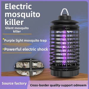 Piège à moustiques LED à lumière violette avec choc électrique haute tension, indice de protection IP33, 110V, pour usage intérieur dans les supermarchés et les hôtels - Product Image 5