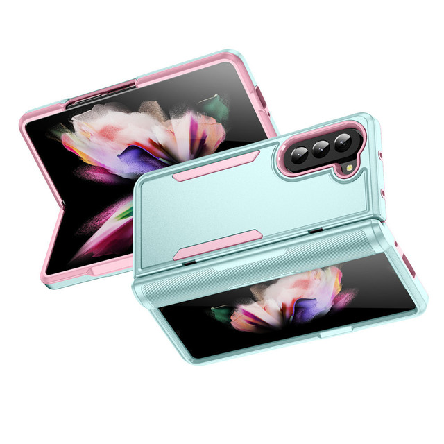 Dual Layer Back Cover Hybrid Hard Armor TPU PC Phone Case for Samsung Z Fold 5 4 3