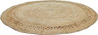 Handmade Jute Braided Rugs Carpets Floor Mats Area Rug for Living Room
