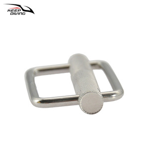 Keep Diving – boucle à rouleaux en acier inoxydable, 51 mm, équipement de plongée réglable, design minimaliste - Product Image 1
