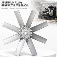 Remplacement de la pale de ventilateur axial industriel pour groupe électrogène CAT 3406 3412