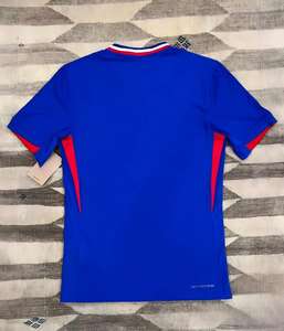 Maillot de football France 2024 JY, modèle classique 2526, à manches courtes, pour supporters, coupe d'Europe, équipe de France, Mbappé, numéro 10, vente chaude - Product Image 2