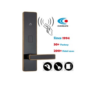 Phổ biến cửa gỗ Keyless với thẻ RFID thép không gỉ ổ khóa điện tử cho khách sạn với hệ thống Phần mềm quản lý - Product Image 1