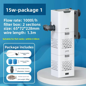 Filtro Inteligente Integrado para Pecera Pequeña, Generador de Oxígeno, Bomba de Circulación de Agua, Purificación de Agua, Oxigenación, Ultrasilencioso - Product Image 6
