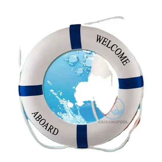 Brand New Durable Marine Life Saving Rescue Floating Plastic Life Ring Buoy Life Saving Equipment