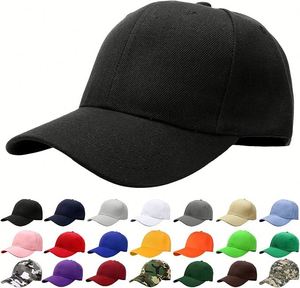 Gorra de Béisbol Unisex 100% Algodón, de Alta Calidad, Color Sólido, con Logotipo Personalizado, Diseño Elegante para Pedidos al por Mayor - Product Image 1