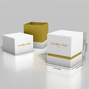 Caja de Cartón de Lujo Personalizada para Velas Crown Win, Caja de Regalo Misteriosa para Envíos, Embalaje de Velas Kraft, Cajas de Papel para Alimentos - Product Image 6