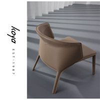 Chaises mitigeurs de siège en cuir pour la maison, siège de salon moderne, nouveau design de luxe,