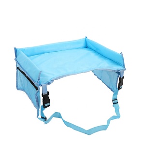 Plateau de <span class=keywords><strong>voyage</strong></span> étanche pour siège de <span class=keywords><strong>voiture</strong></span> <span class=keywords><strong>Organisateur</strong></span> de table de jeu de sécurité avec porte-gobelet Stockage de collations et de jouets pour bébés enfants pour poussettes - Product Image 5
