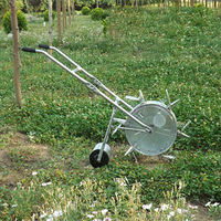 Machine de plantation multifonctionnelle réglable semoir à pousser manuel pour arachide, maïs et soja