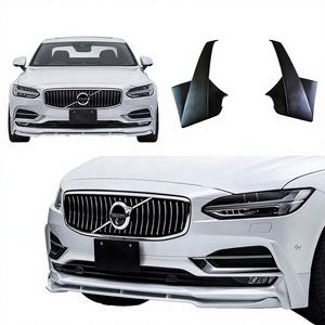 Exterior ERS Body Kits Sport small Circle labio delantero labio trasero cuchillo de aire delantero labio frontal add-on para 2016y <span class=keywords><strong>Volvo</strong></span> <span class=keywords><strong>S90</strong></span> - Product Image 1