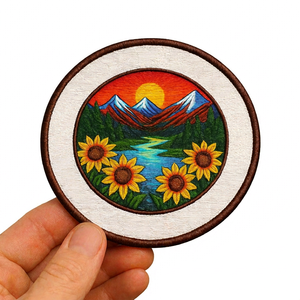 Vente en gros usine : Écussons brodés personnalisés, badges thermocollants à scratch, patchs logo pour vêtements, vestes et casquettes - Product Image 1