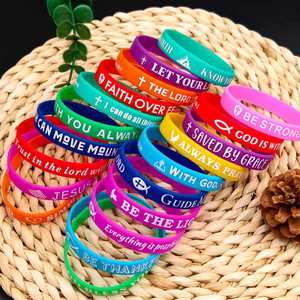 Bracelet de sport personnalisé en caoutchouc écologique, bracelets promotionnels, bracelet en silicone avec logo personnalisé - Product Image 6