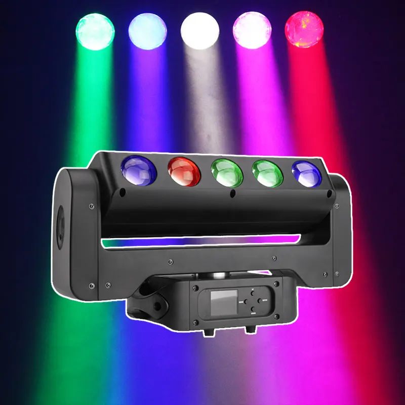 חדש עיצוב נייד קרן מקרן אור 250*0.2W RGB strobe led הזזת ראש אור מסיבת דיסקו שלב