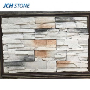 Precio barato Beige Piedra caliza artificial Revestimiento <span class=keywords><strong>de</strong></span> pared decorativo Cultura Piedra apilada - Product Image 6