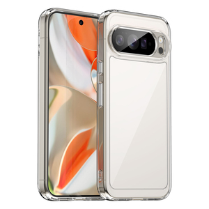 Funda Transparente para <span class=keywords><strong>Pixel</strong></span> 10 Pro XL, 2 en 1, TPU Suave, Gel, Parachoques, Parte Trasera Rígida de Acrílico, Funda para Teléfono Móvil para Google <span class=keywords><strong>Pixel</strong></span> 10 Pro XL - Product Image 2