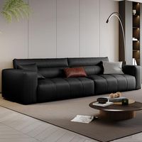 Canapé 3 places moderne haut de gamme, confortable et de haute qualité, canapé de salon, canapé de bureau minimaliste design beige pour usage domestique
