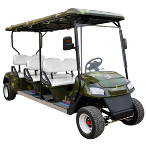 6 Seat Small Four-Wheeled Golf Cart 48V/<b>72V</b> Motor 100Ah/120Ah <b>Battery</b> Hydraulic Disc Brakes LED Lights for Sightseeing 6 Seat El - Product Image 1