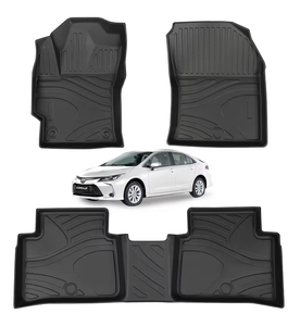 Tappetino auto 3D TPE personalizzato 2019-2025 per <span class=keywords><strong>Toyota</strong></span> per accessorio interno Corolla progettato per <span class=keywords><strong>Aygo</strong></span> - Product Image 1