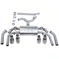 Système d'échappement Catback REV pour Audi S3 2.0T 2014~2023, système d'échappement à soupape électrique, silencieux en acier inoxydable SUS304