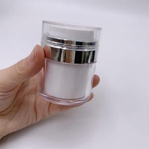 Flacon pompe sans air réutilisable pour crème hydratante, lotion ou essence, 15 ml, 0,5 oz, 30 ml, 1 oz, 50 ml - Product Image 6