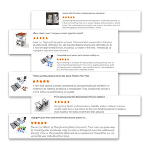 Chất lượng hàng đầu ABS + PC phụ tùng ô tô ép phun dụng cụ bảng điều khiển khuôn nhà sản xuất - Product Image 6